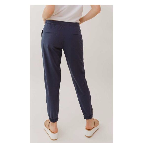 Albion Fit Jetsetters Pants Athletic Everyday Joggers Womens Navy Blue Size XXXL - Picture 2 of 7